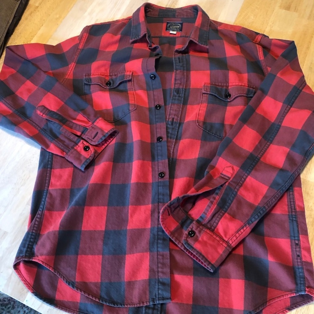 J. Crew Men's Flannel. Large.
